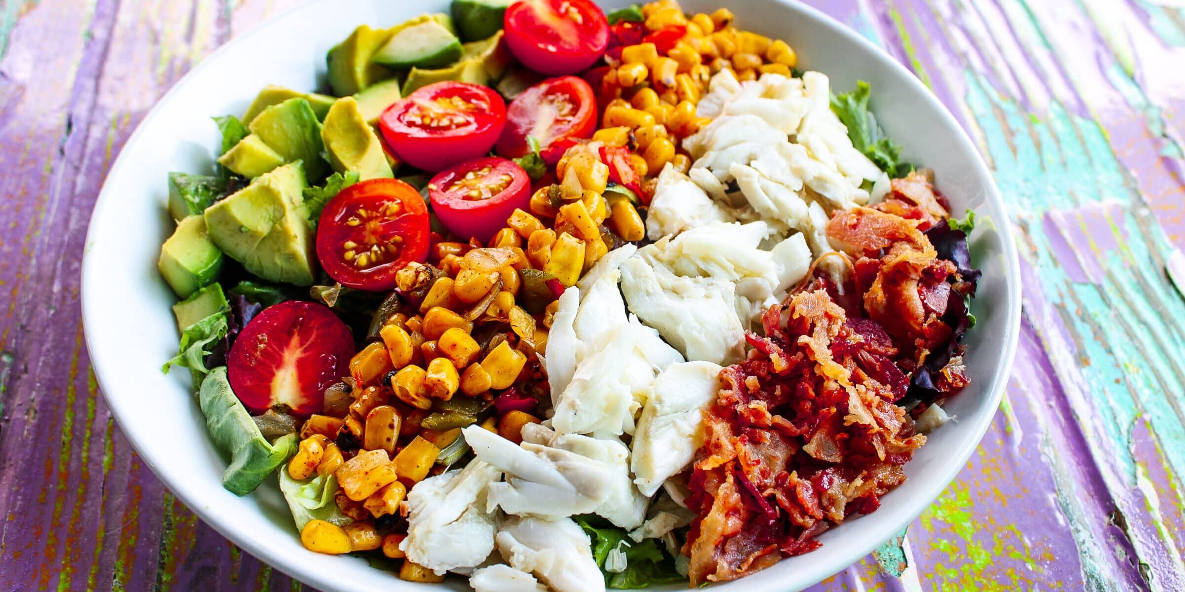 crab cobb salad